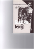 KAZALIŠNE TEORIJE 1